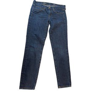 J. Crew Womens Jeans Toothpick Ankle Mid Rise Five Design Pockets Blue Size 27